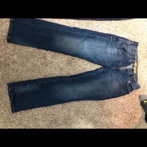SINGLE PAIR Men’s lee straight jeans 30x30